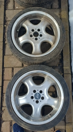 Jante 5x112 R17+ cauciucuri  - imagine 3