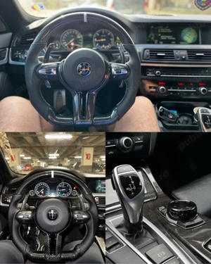 BMW Seria 5 F10 MPachet Jante R20 Bord Digital Volan Carbon - imagine 4