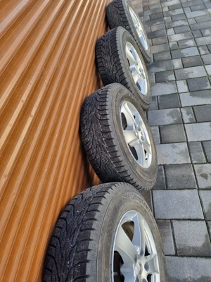 Jante Roți Aliaj 16"Dacia Duster 5x114,3 Cauciuc Iarnă 8mm  - imagine 3