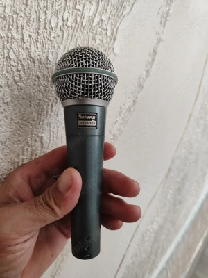 vand microfone shure beta 58 si sm 58 - imagine 2