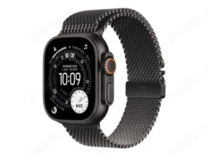 Bratara pentru APPLE Watch 49mm Black Titanium Milanese Loop,(Super Ofertă). - imagine 4