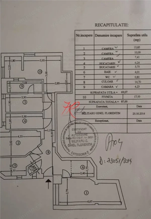 Vanzare apartament 5 camere Icoanei