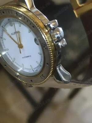 ceas bărbătesc mecanic automatic Alpina - imagine 5