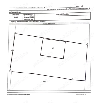 Inchiriere teren, intravilan, imprejmuit localitatea Sarichioi, 568 mp 