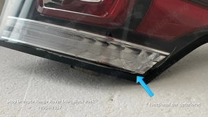 Lămpi spate set (Stopuri) Range Rover Sport L494 2014-2017, Black Pack - imagine 3
