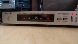 Tuner TECHNICS ST-S3,radio digital pentru linie,vintage 1980 Japan   - imagine 3