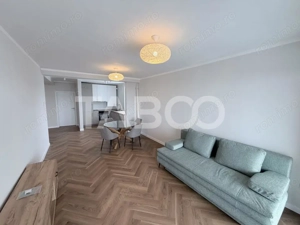 Apartament 3 camere 2 bai terasa la prima inchiriere in DaVinci Sibiu - imagine 2