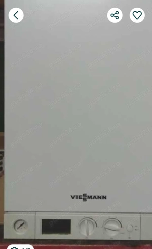 Centrala termica pe gaz viesman vitopend 100