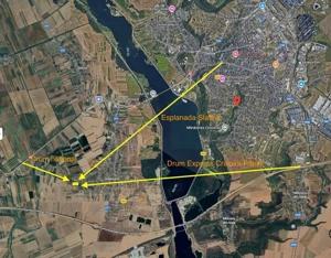 Teren intravilan în Slătioara lângă Slatina și râul Olt - 3.250 m2