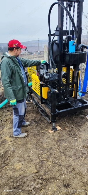 Foraje puțuri apă și săpături profesionale Vaslui