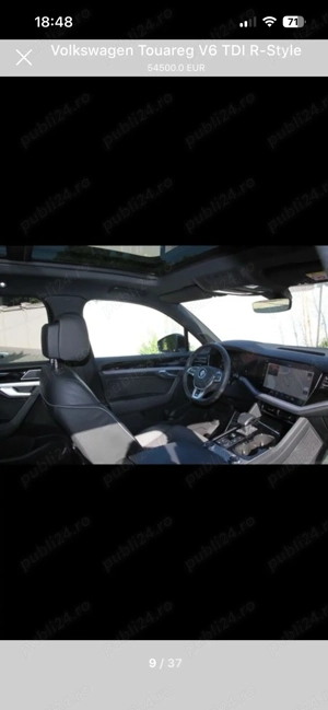 Volkswagen Touareg V6 TDI R-Style vand sau predau leasing - imagine 10