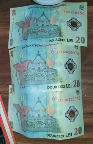 Bancnote 20 lei cu Ecaterina Teodoroiu 