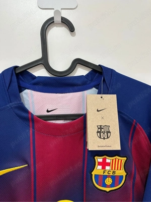 Tricou FC Barcelona 2024 25 Home   model stil Nike cu Spotify, nou cu etichetă - imagine 3