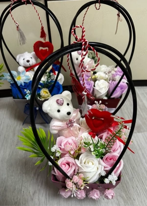 Martisoare trandafiri de sapun - imagine 5