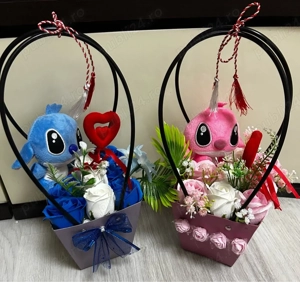 Martisoare trandafiri de sapun - imagine 4