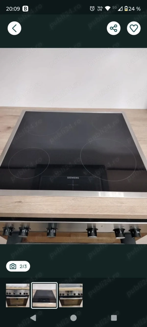 Plita + Cuptor incorporabil Siemens