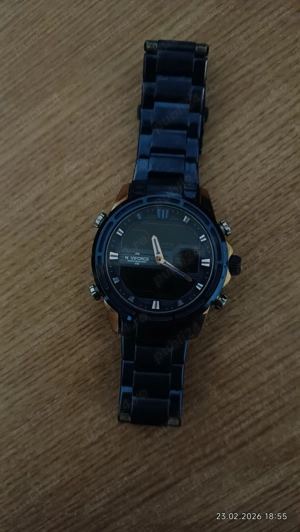 Ceas Naviforce Metalic blue resistant la apă la adâncimi de 30 m 