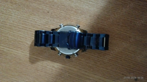 Ceas Naviforce Metalic blue resistant la apă la adâncimi de 30 m  - imagine 4