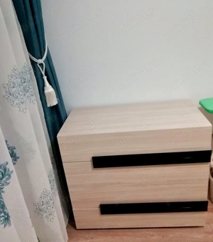 Mobila dormitor(pat 140 200,dulap,comoda - imagine 3