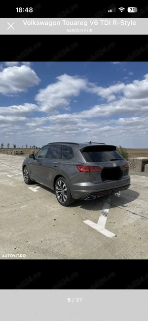 Volkswagen Touareg V6 TDI R-Style vand sau predau leasing - imagine 2