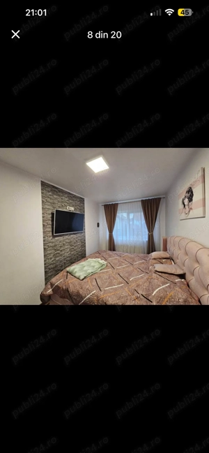 Apartament 2 camere complet mobilat cu gradina - imagine 6