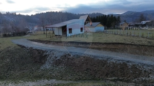 Teren de vanzare in Leresti si casa la roșu cu vedere spre Iezer - imagine 2