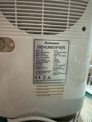 Dezumidificator Rohnson 120 m3 h