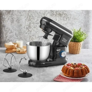Mixer cu bol din inox ZILAN ZLN-1215, 1000 W, Bol 4.5 L inox, 8 Viteze - imagine 5