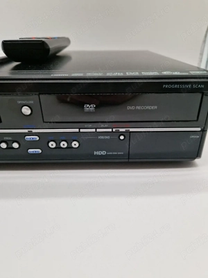 Triplu combo recorder DVD HDD VCR - imagine 2