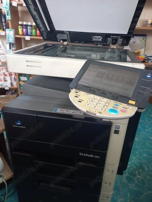 Copiator multifunctional A3, alb negru konica minolta