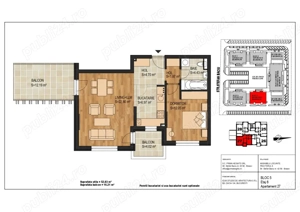 Apartament cu 2 camere ,Tractorul , Top City , Brasov - imagine 10