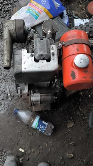 motor diesel 1 piston petter  - imagine 3