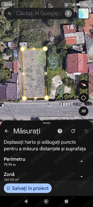 Teren intravilan walter