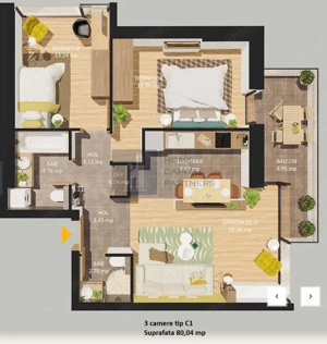 Apartament 3 camere, într-un bloc exclusivist din centrul Capitalei - imagine 14