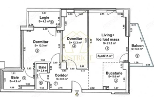 COM 0% Apartament modern cu 3 camere | Torontalului - imagine 16