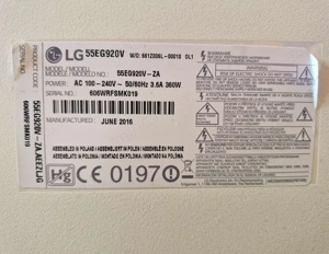 Oled LG 55EG920V - imagine 3