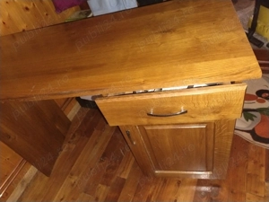 Birou din lemn de stejar