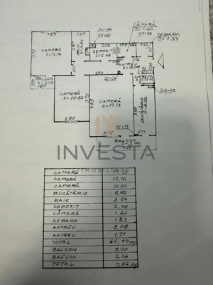 3 camere decomandate etaj V!  Manastur, zona La Terenuri! 2600e/mp! - imagine 10