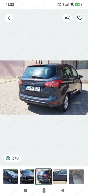 Vand Ford B-max 1,6 tdci an 2013 - imagine 3