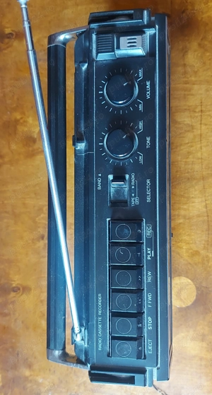 Radiocasetofon SANYO Model M2561 LG - Vintage Anii 80  - imagine 3