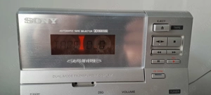 Sony CMT-CP1 Sistem Audio Micro HiFi Boxe Lemn CD Casetofon AUX MD optical - imagine 3