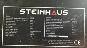 Vând generator curent Steinhaus