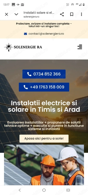 Vand Microîntreprindere neplătitor TVA + Site si Domeniu 