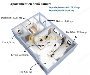 Apartament 2 Camere | complex nou | 79 mpt | Avans 20% | Suceava | ID:1640 - imagine 2