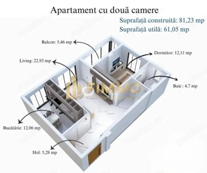 Apartament 2 Camere | 81.23 mpt | Avans 20% | Suceava | ID:1641
