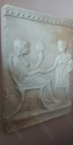 Stela Funerara Replica Grecia Antica 