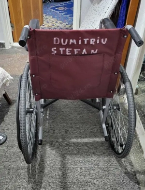 Căruț cu rotile pentru persoane cu dizabilități - imagine 5
