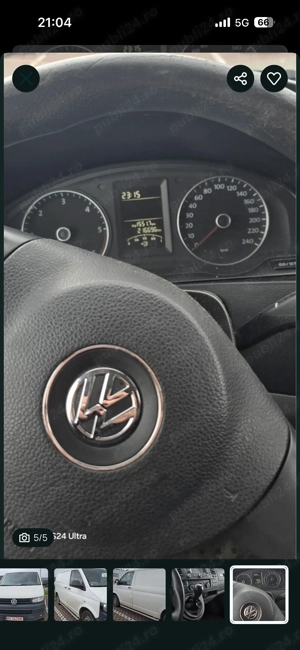 De vânzare Volkswagen Transporter T5 - imagine 6