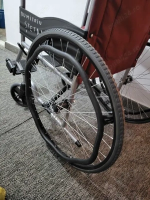 Căruț cu rotile pentru persoane cu dizabilități - imagine 2