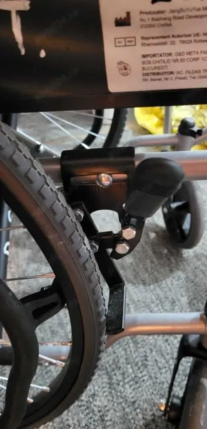 Căruț cu rotile pentru persoane cu dizabilități - imagine 3